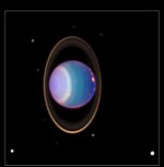 Podle nové studie mohou Uranovy velké měsíce obsahovat kapalnou vodu