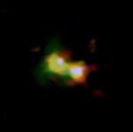 ALMA objevila nejranější případ splynutí dávných galaxií