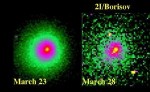 Mezihvězdná kometa 2I/Borisov se rozpadá – potvrzují to snímky z HST