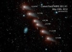 Pozorování komety při prvním průletu Sluneční soustavou přineslo překvapení