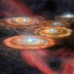 Monstrózní hvězdy osvětlovaly mladý vesmír