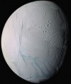 Na měsíci Enceladus mohou sněžit mikroorganismy