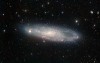 Prachový disk galaxie NGC 247