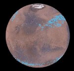 Zásoby vody ve středních šířkách Marsu