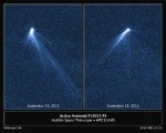 Asteroid s šesti kometárními ohony