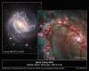 Vznikající hvězdy v galaxii M 83