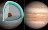 Jádro planety Jupiter může být větší