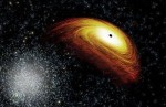Supermasivní černá díra byla vyvržena při galaktické kolizi