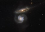 HST vyfotografoval dvojici unikátních galaxií produkujících megamaser