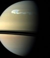 Obrovská bouře na planetě Saturn