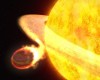 HST pozoroval hvězdu pojídající svoji planetu