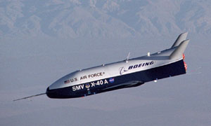 Zkouška raketoplánu X-40A